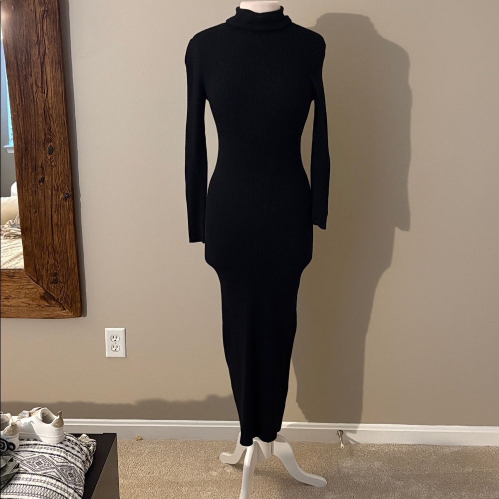 Moda International Black Maxi Dress
